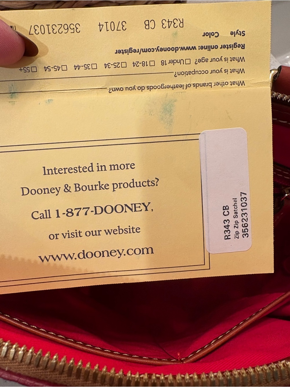 Dooney & Bourke | Zip Zip Satchel - Picture 13 of 16
